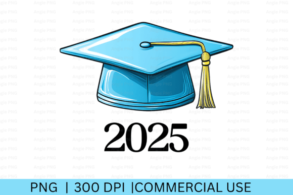 2025 Graduation Cap Clipart: A Versatile Digital Asset for Creative Projects