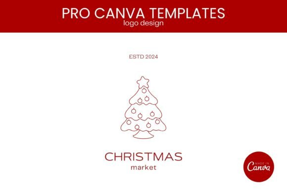 Christmas Logo Design Canva Template: A Strategic Tool for Creative and Business Success