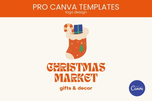 Christmas Logo PRO Canva Template