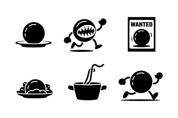 Classic Nursery Playroom Toy Icons