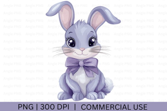 Easter Bunny Nursery PNG Design