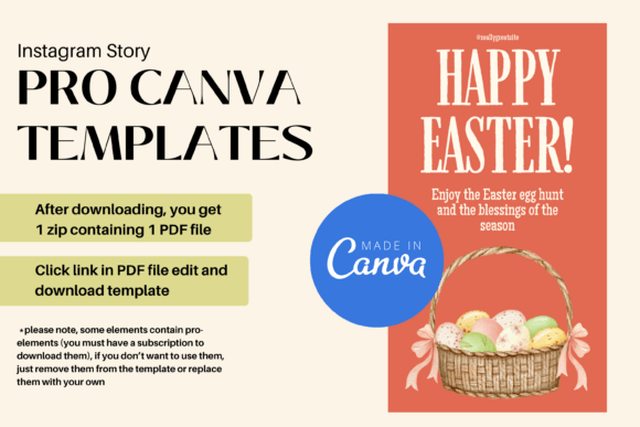 Easter Instagram Story Canva Template: A Guide to Creating Festive Content
