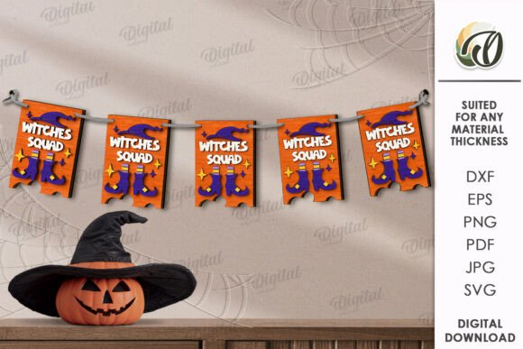Halloween Flag Laser Cut: A Creative Digital Solution for Your Decor