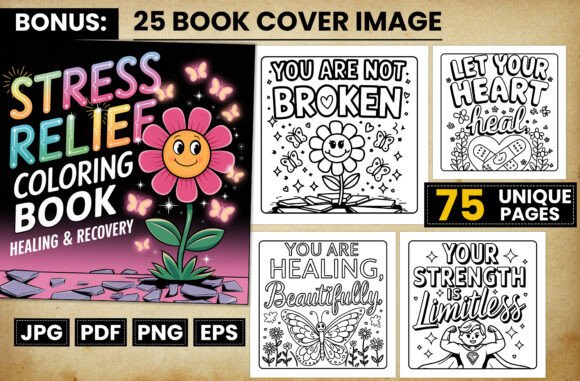 Healing Recovery Quotes Coloring Pages: A Creative Path to Inner Peace