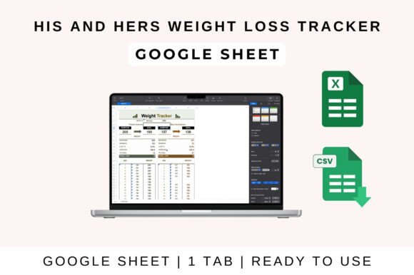 His and Hers Weight Loss Tracker: A Shared Approach to Health