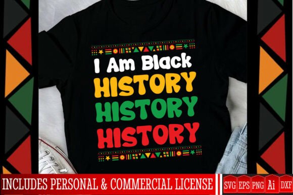 I Am Black History SVG Design: A Powerful Tool for Celebrating Black Heritage