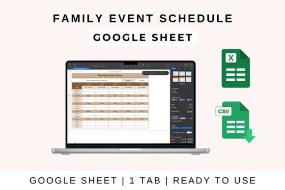 Maximizing Family Organization with the Family Event Schedule Template