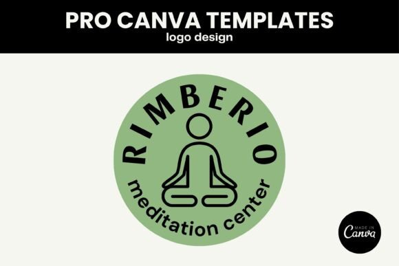 Meditation Logo Pro Canva Template: A Comprehensive Guide