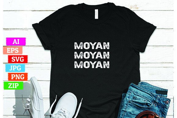 Moyan: A High-Quality and Eye-Catching T-Shirt Design for Print on Demand Success