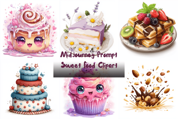 Sweet Food Clipart for Creative Projects