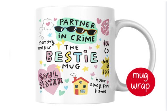 The Bestie Mug Wrap: A Stylish Way to Personalize Your Gifts