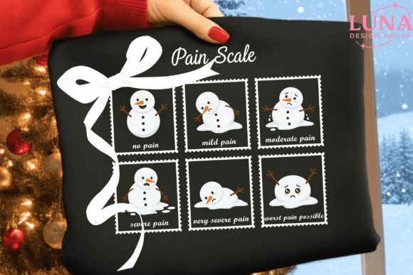 The Preppy Snowman Pain Scale PNG: A Creative Asset for Modern Designers and Entrepreneurs