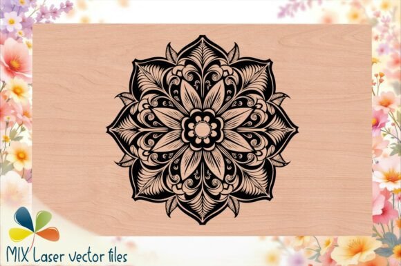 Vintage Bloom Laser Engraving: A Timeless Fusion of Art and Precision