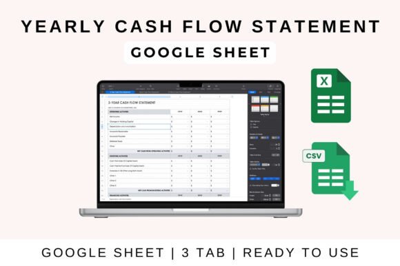Yearly Cash Flow Statement Template: A Vital Tool for Business Financial Health